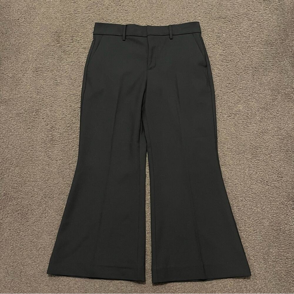 Madewell Black kick out crop pants - Picture 4 of 7
